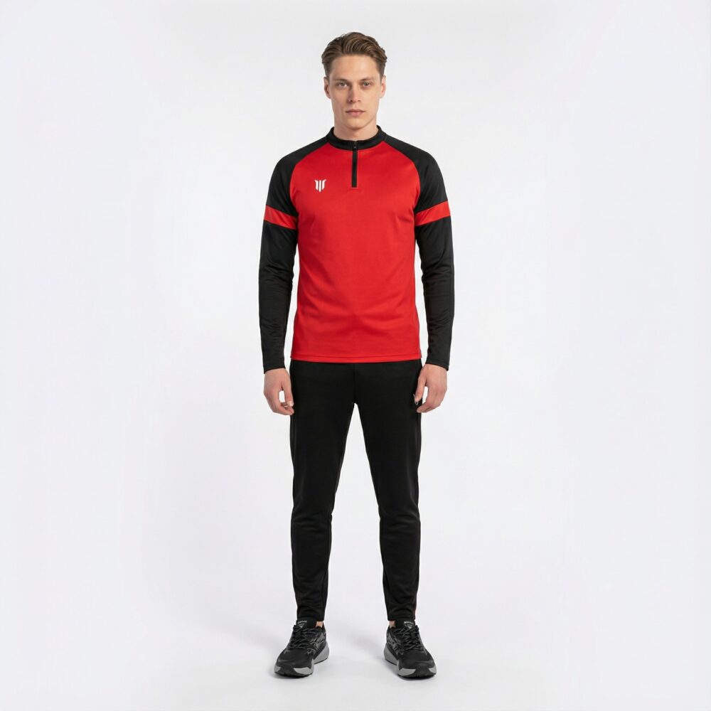 Marinspor Eşofman Takımı E001 Kırmızı-Siyah