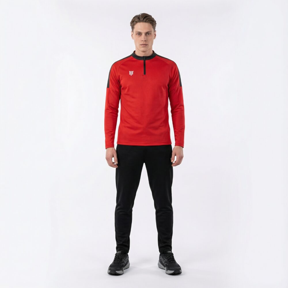 Marinspor Eşofman Takımı E002 Kırmızı-Siyah