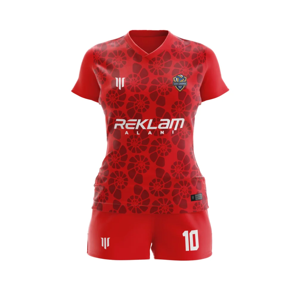 Marinspor Voleybol Forma V003 Kırmızı