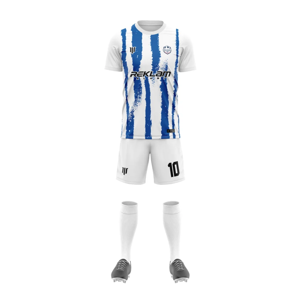 Marinspor Futbol Forma F001 Mavi-Beyaz