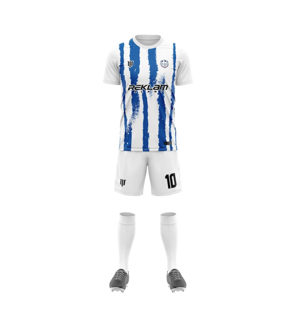 Marinspor Futbol Forma F001 Mavi-Beyaz