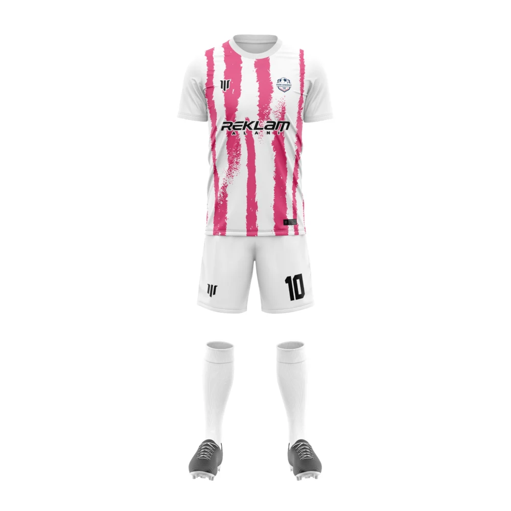 Marinspor Futbol Forma F001 Pembe-Beyaz