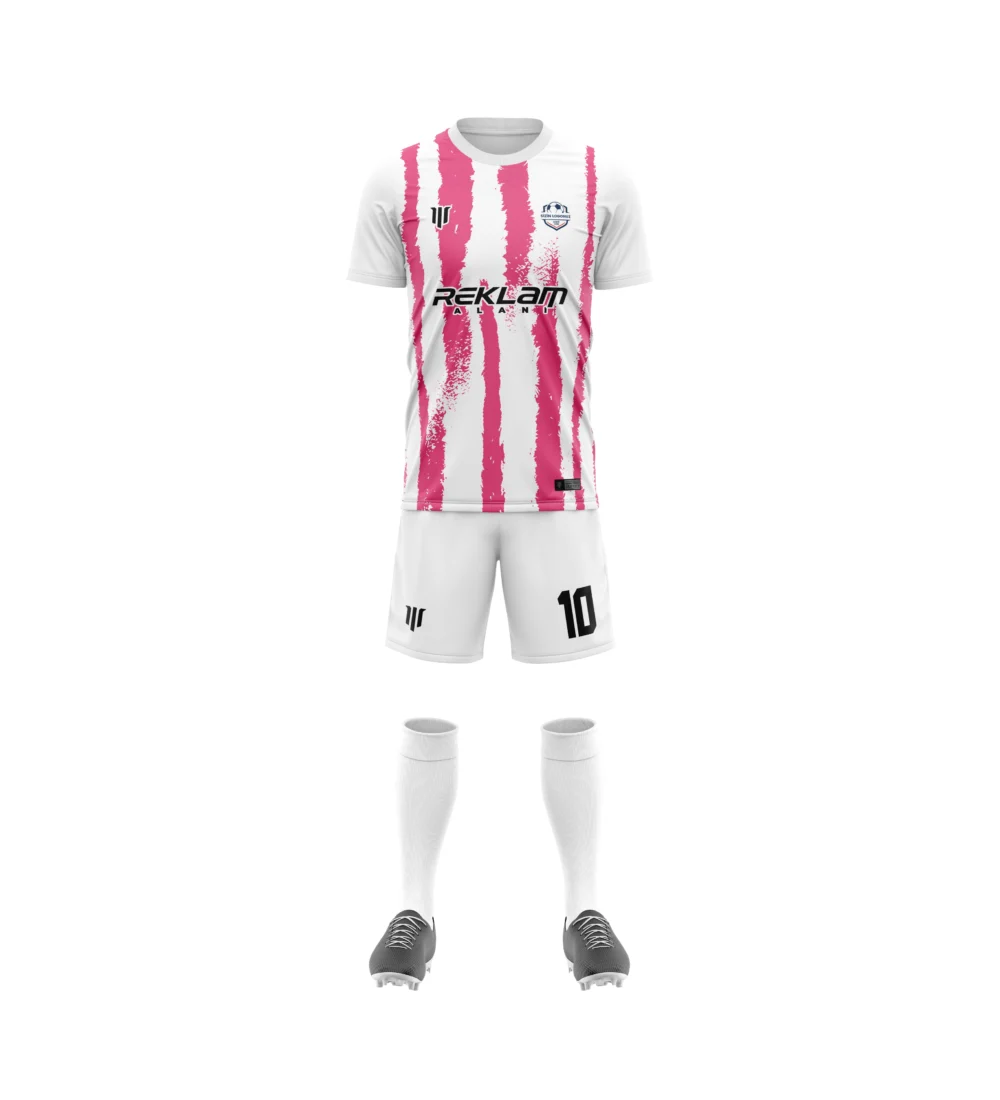 Marinspor Futbol Forma F001 Pembe-Beyaz