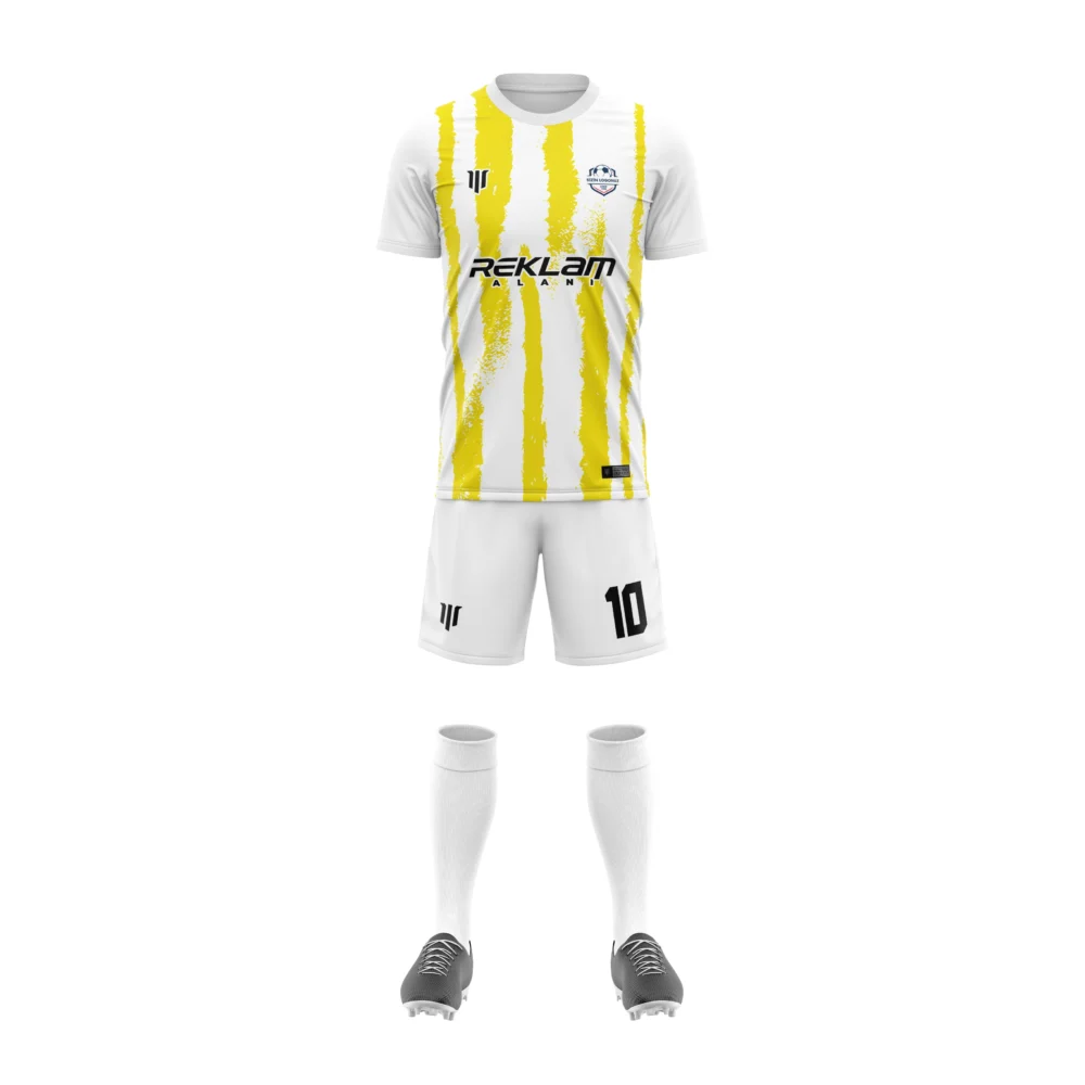 Marinspor Futbol Forma F001 Sarı-Beyaz