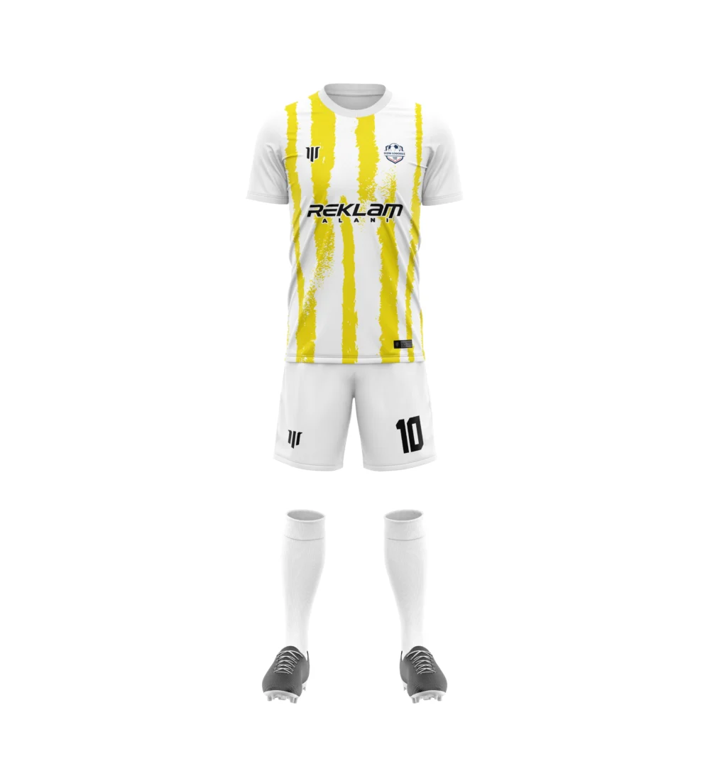 Marinspor Futbol Forma F001 Sarı-Beyaz