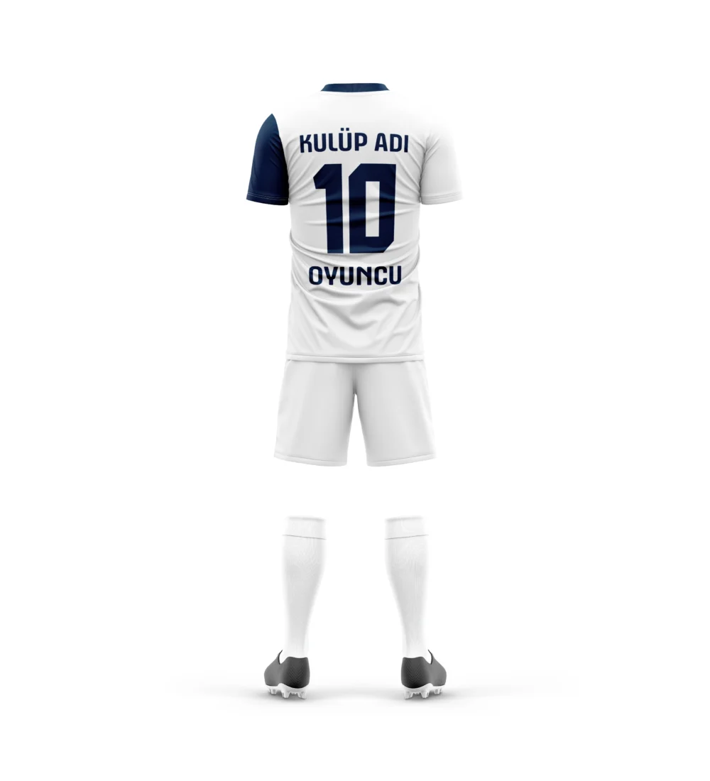 Marinspor Futbol Forma F002 Lacivert-Beyaz - Görsel 2