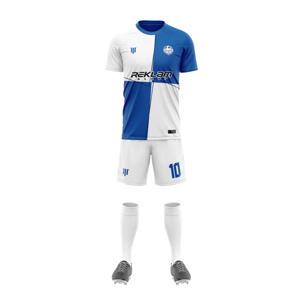 Marinspor Futbol Forma F002 Mavi-Beyaz