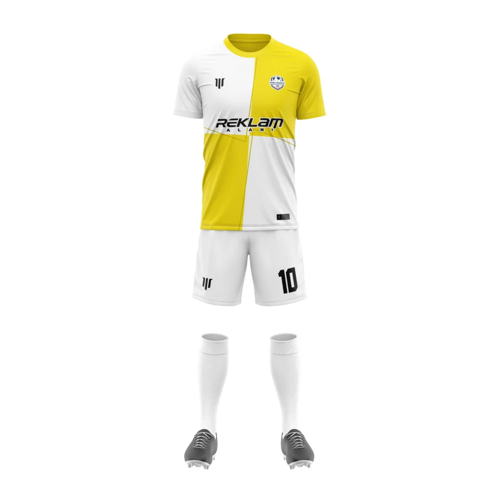 Marinspor Futbol Forma F002 Sarı-Beyaz