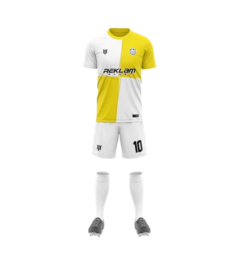 Marinspor Futbol Forma F002 Sarı-Beyaz