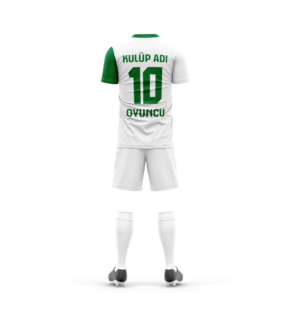 Marinspor Futbol Forma F002 Yeşil-Beyaz - Görsel 2