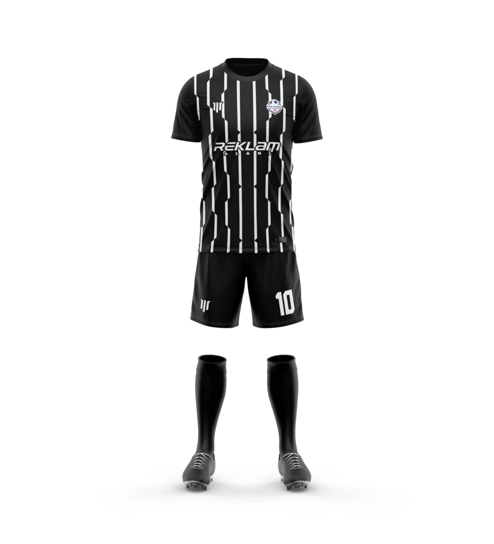 Marinspor Futbol Forma F003 Beyaz-Siyah