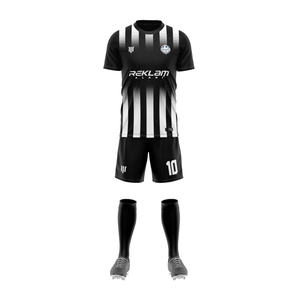 Marinspor Futbol Forma F004 Siyah-Beyaz