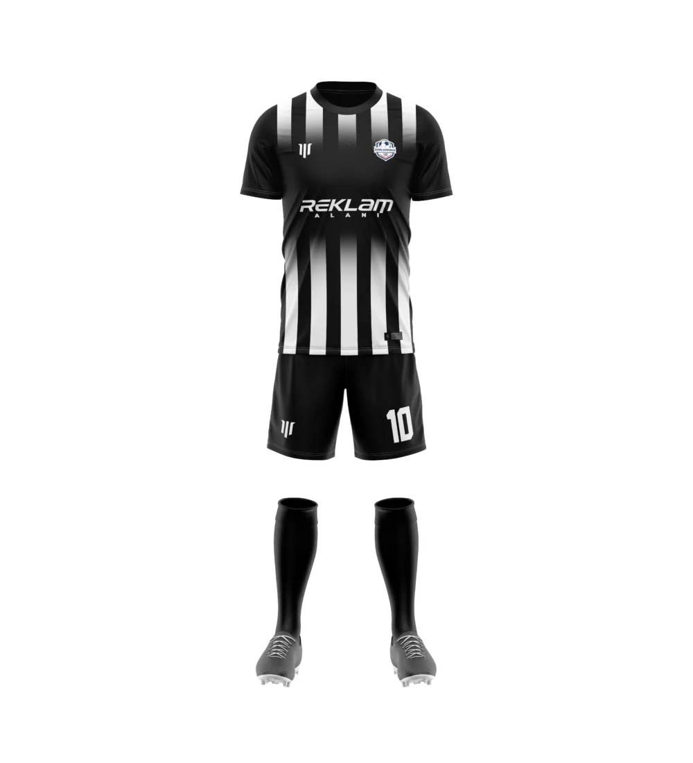 Marinspor Futbol Forma F004 Siyah-Beyaz