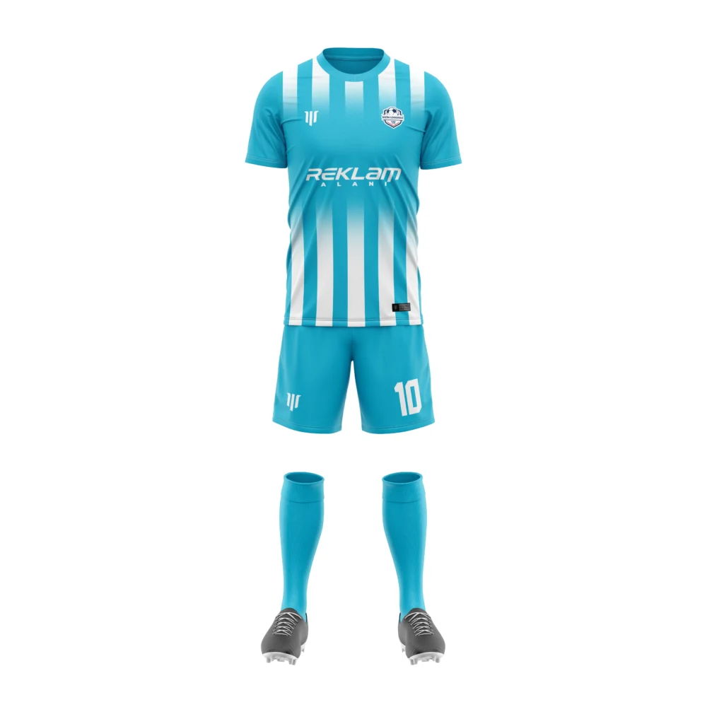 Marinspor Futbol Forma F004 Turkuaz-Beyaz