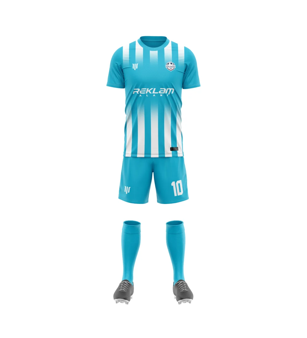 Marinspor Futbol Forma F004 Turkuaz-Beyaz
