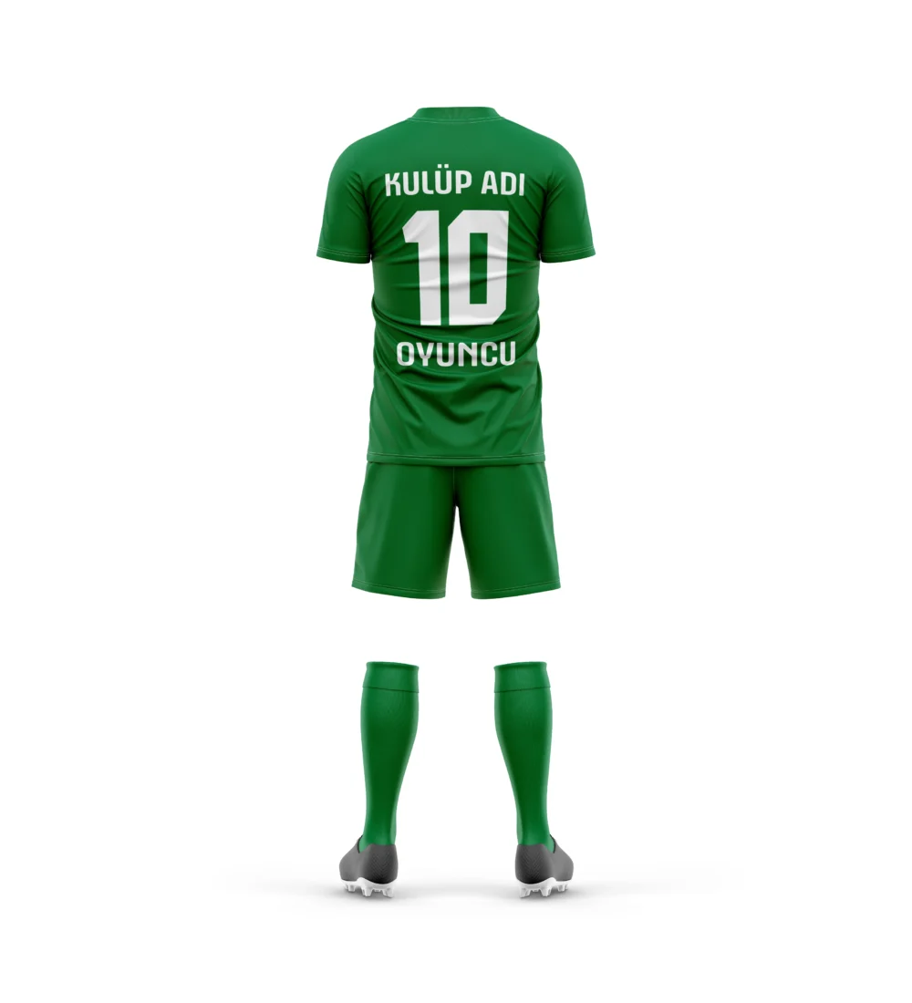 Marinspor Futbol Forma F004 Yeşil-Siyah - Görsel 2