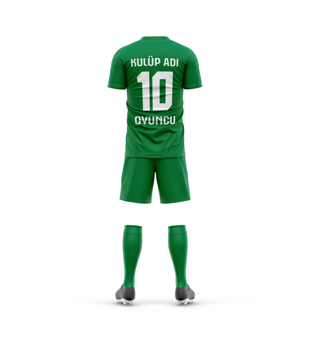 Marinspor Futbol Forma F005 Beyaz-Yeşil - Görsel 2