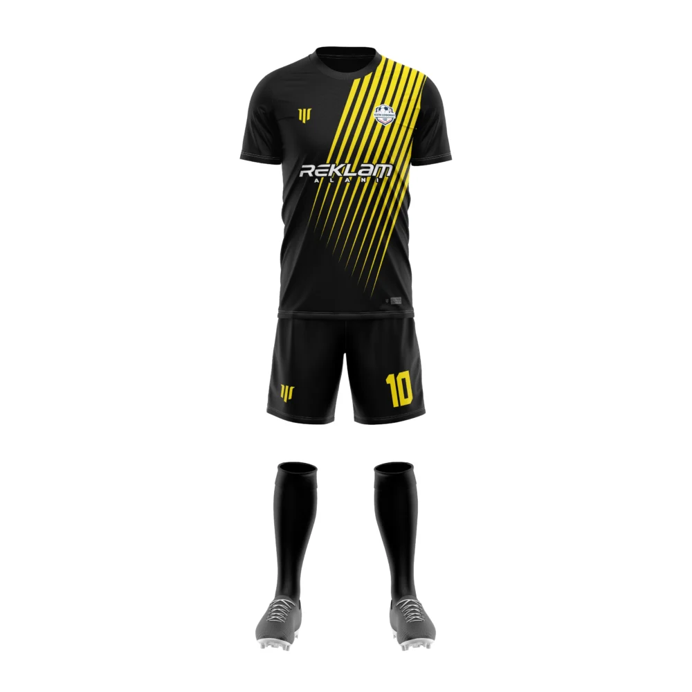 Marinspor Futbol Forma F005 Sarı-Siyah