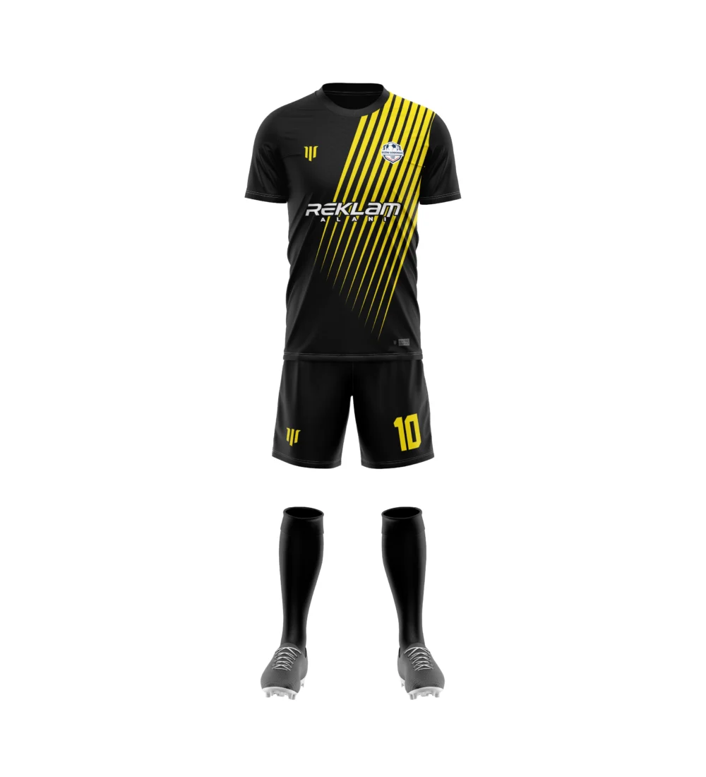 Marinspor Futbol Forma F005 Sarı-Siyah