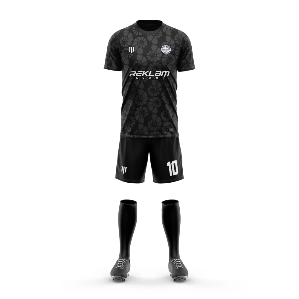 Marinspor Futbol Forma F007 Gri-Siyah