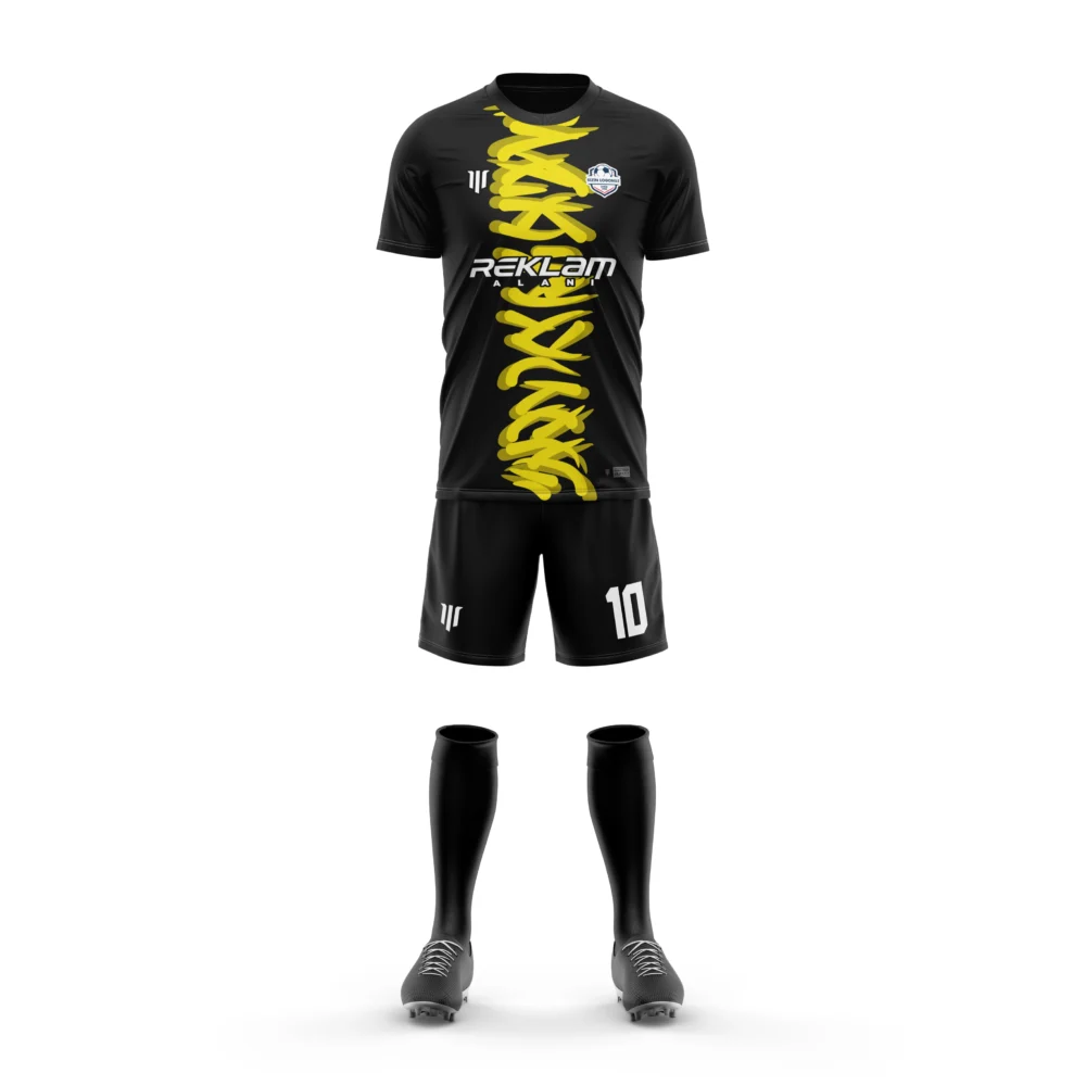 Marinspor Futbol Forma F009 Sarı-Siyah