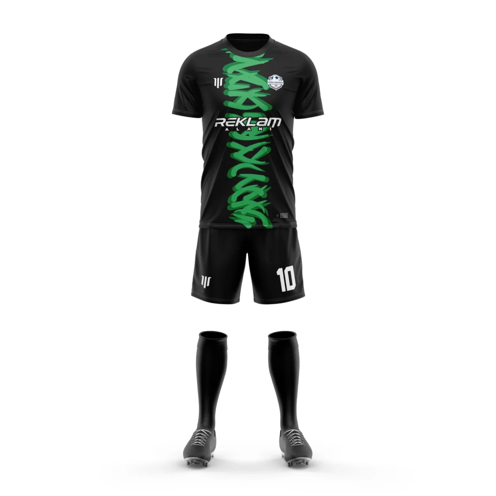 Marinspor Futbol Forma F009 Yeşil-Siyah