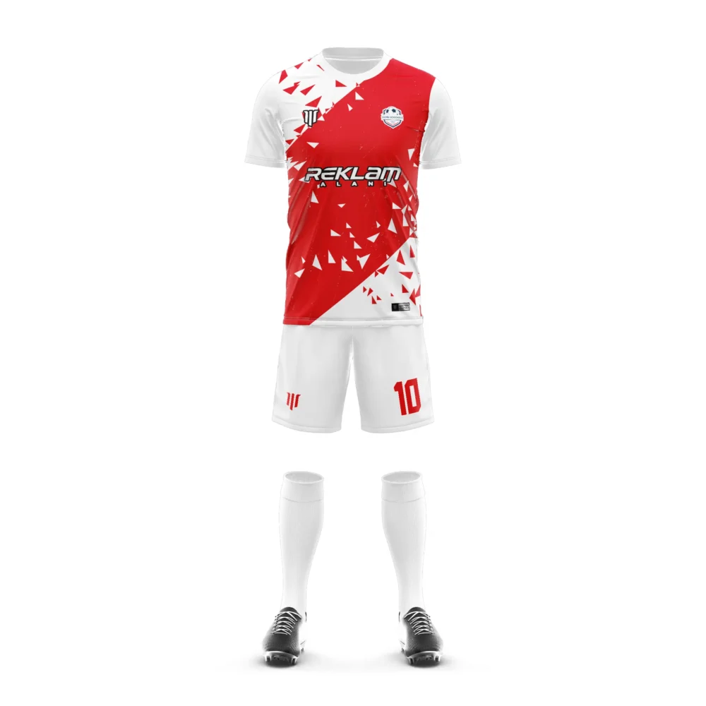 Marinspor Futbol Forma F010 Kırmızı-Beyaz