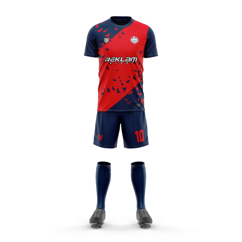 Marinspor Futbol Forma F010 Lacivert-Kırmızı