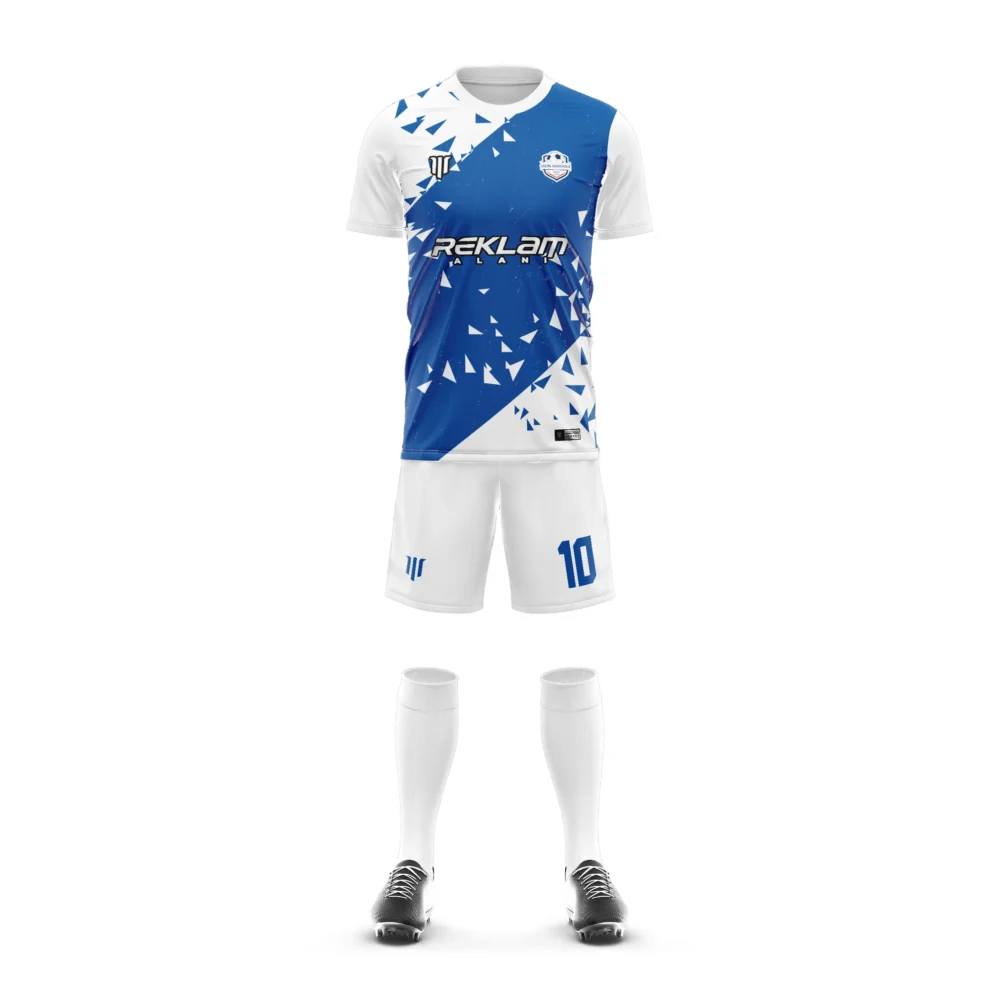 Marinspor Futbol Forma F010 Mavi-Beyaz