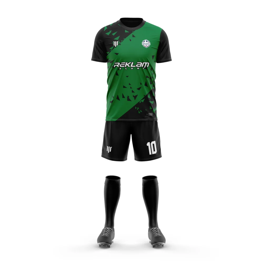 Marinspor Futbol Forma F010 Yeşil-Siyah