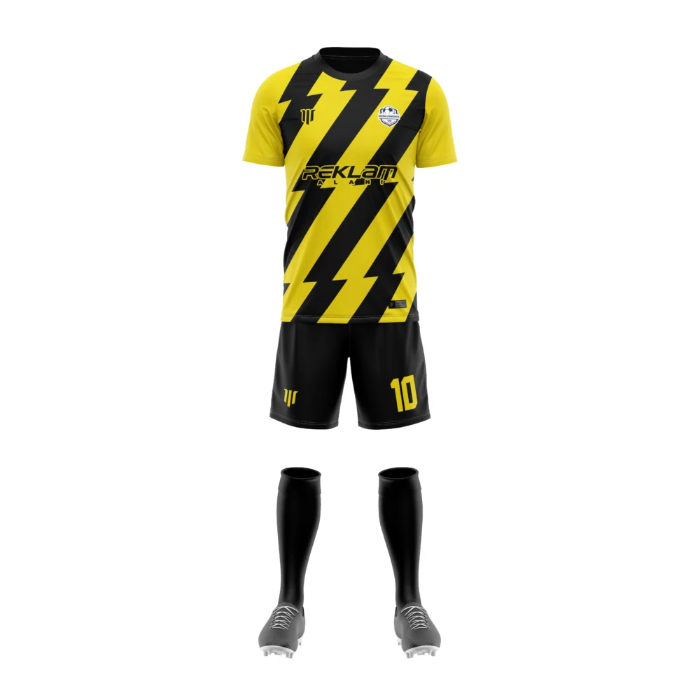 Marinspor Futbol Forma F013 Siyah-Sarı