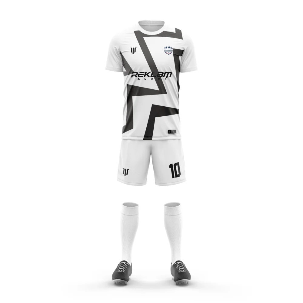 Marinspor Futbol Forma F016 Beyaz-Siyah