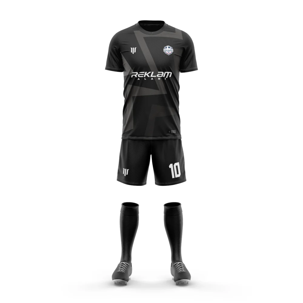 Marinspor Futbol Forma F016 Gri-Siyah