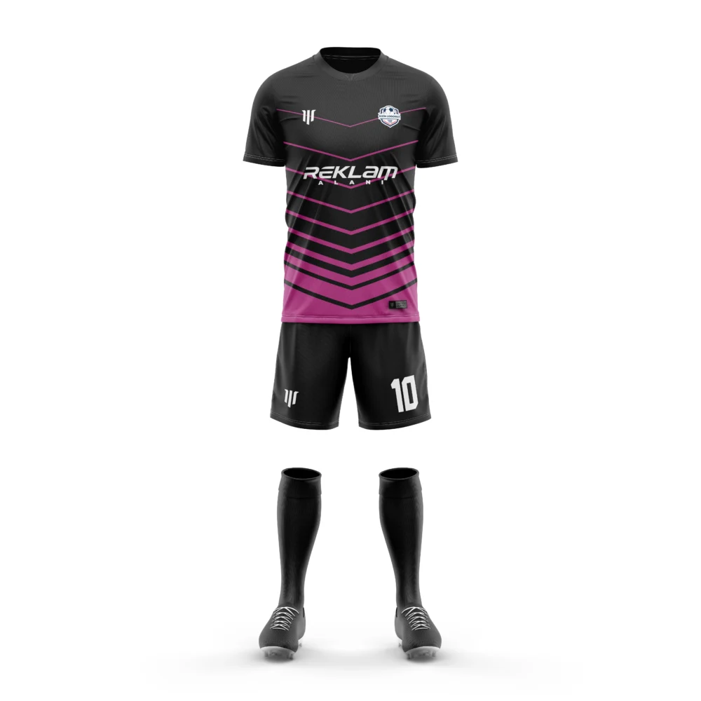 Marinspor Futbol Forma F021 Pembe-Siyah