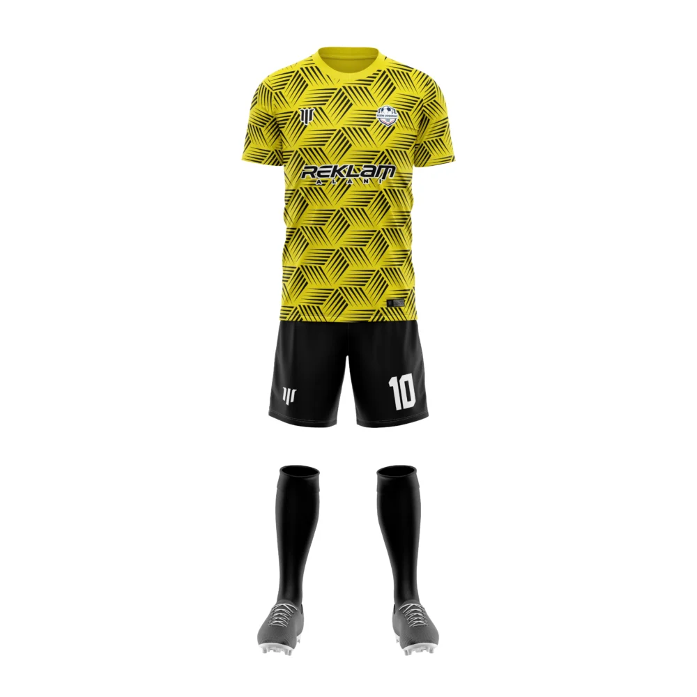 Marinspor Futbol Forma F027 Sarı-Siyah