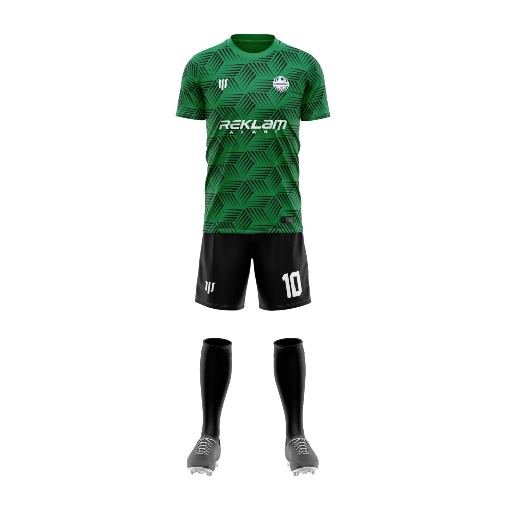 Marinspor Futbol Forma F027 Yeşil-Siyah
