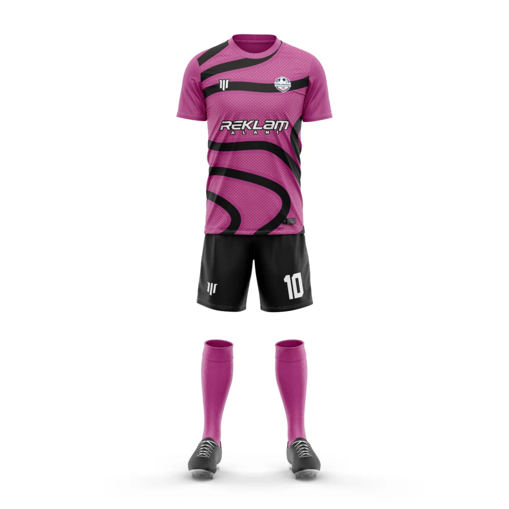 Marinspor Futbol Forma F030 Pembe-Siyah