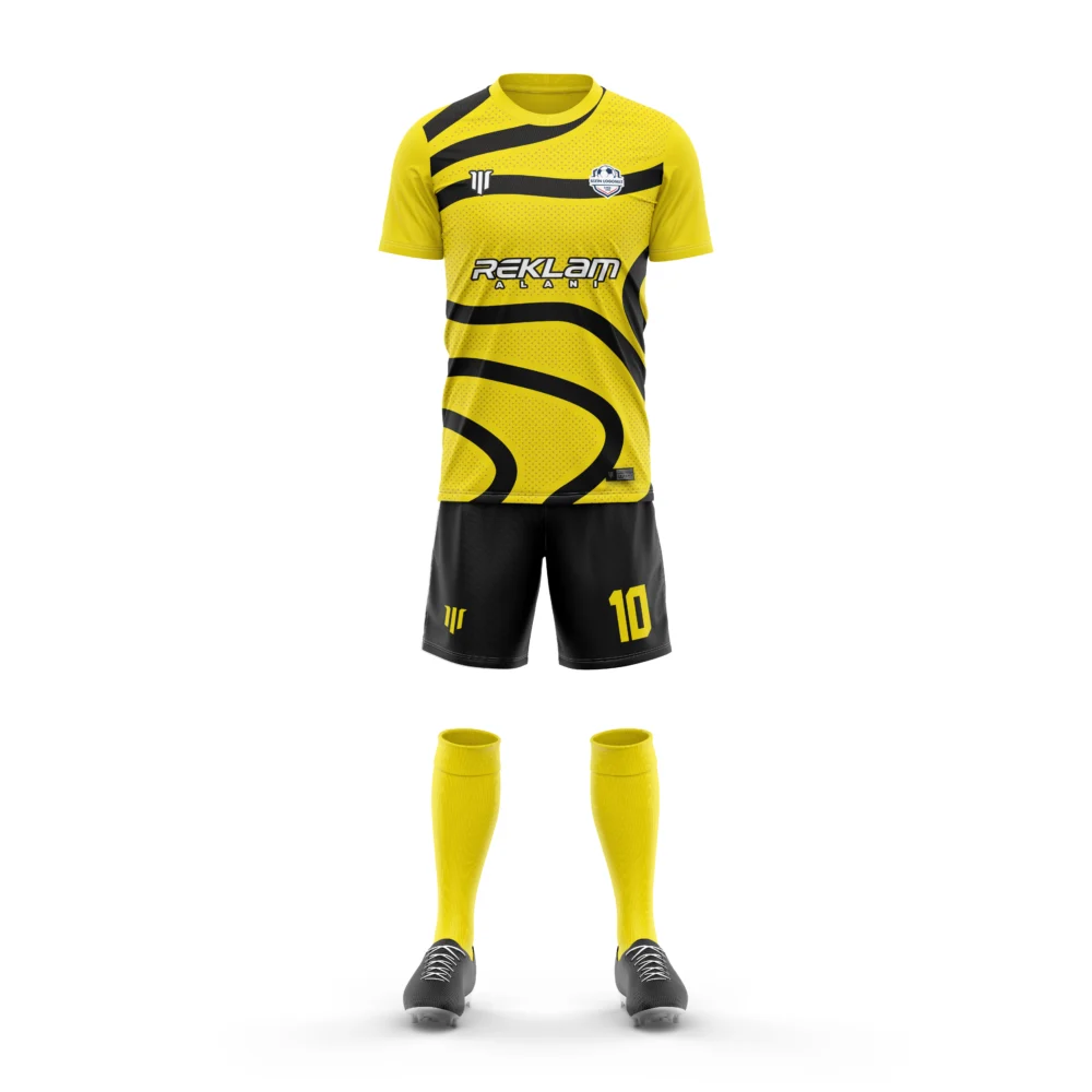 Marinspor Futbol Forma F030 Sarı-Siyah