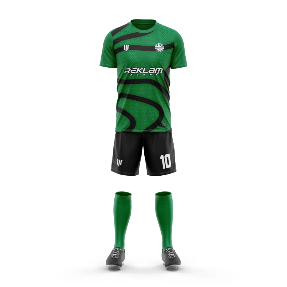 Marinspor Futbol Forma F030 Yeşil-Siyah