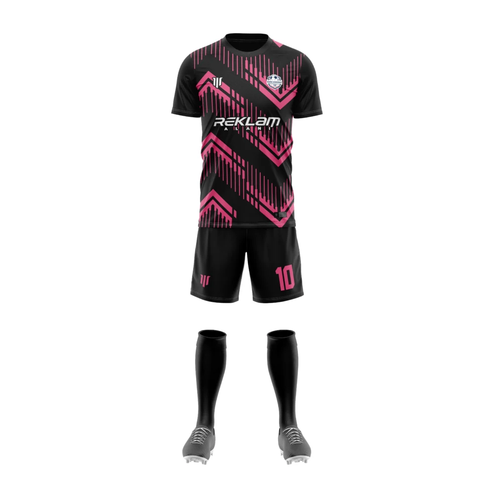 Marinspor Futbol Forma F031 Pembe-Siyah