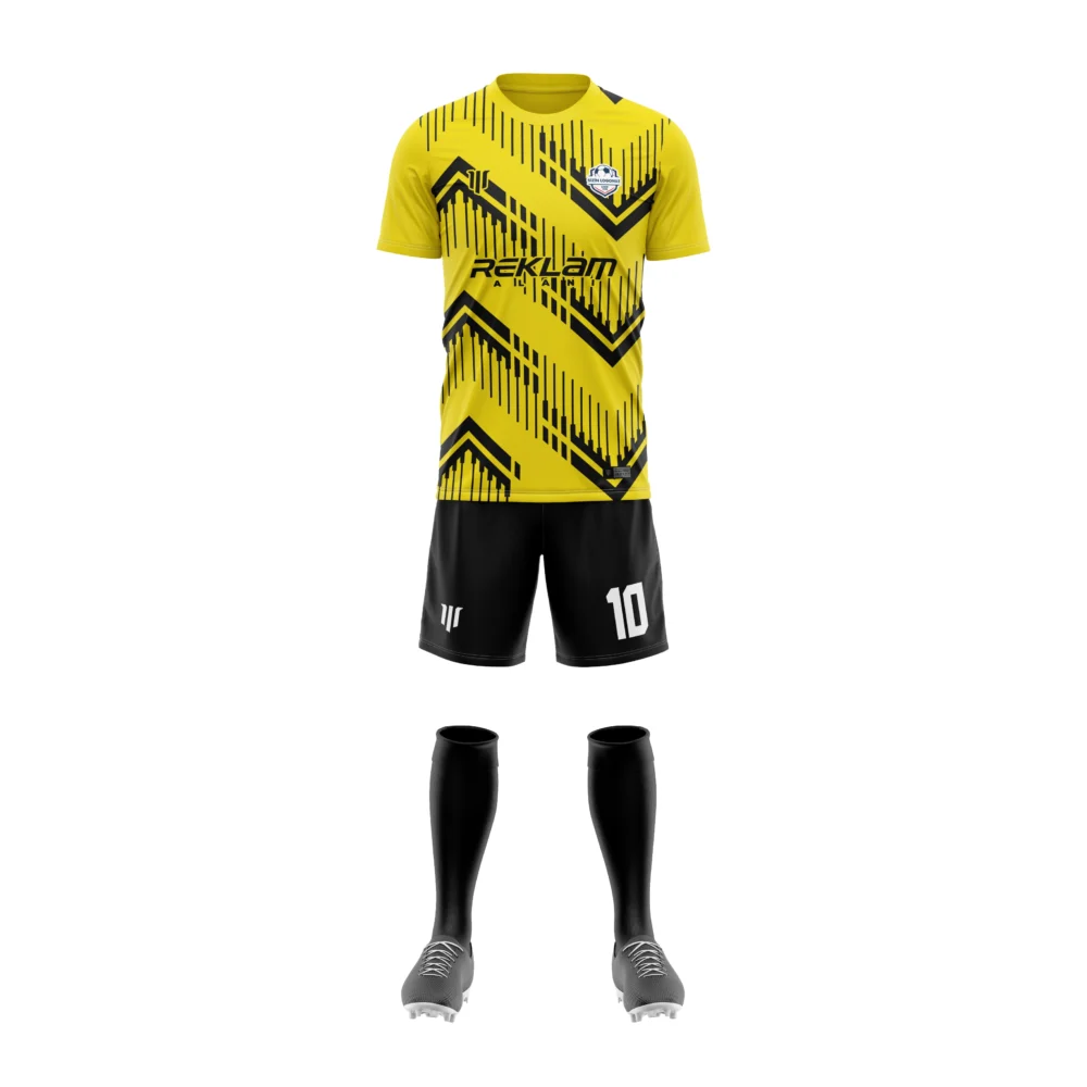 Marinspor Futbol Forma F031 Sarı-Siyah