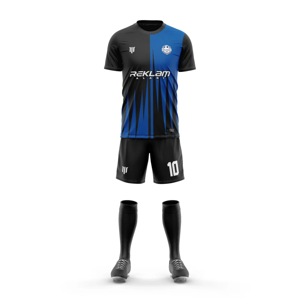 Marinspor Futbol Forma F033 Mavi-Siyah