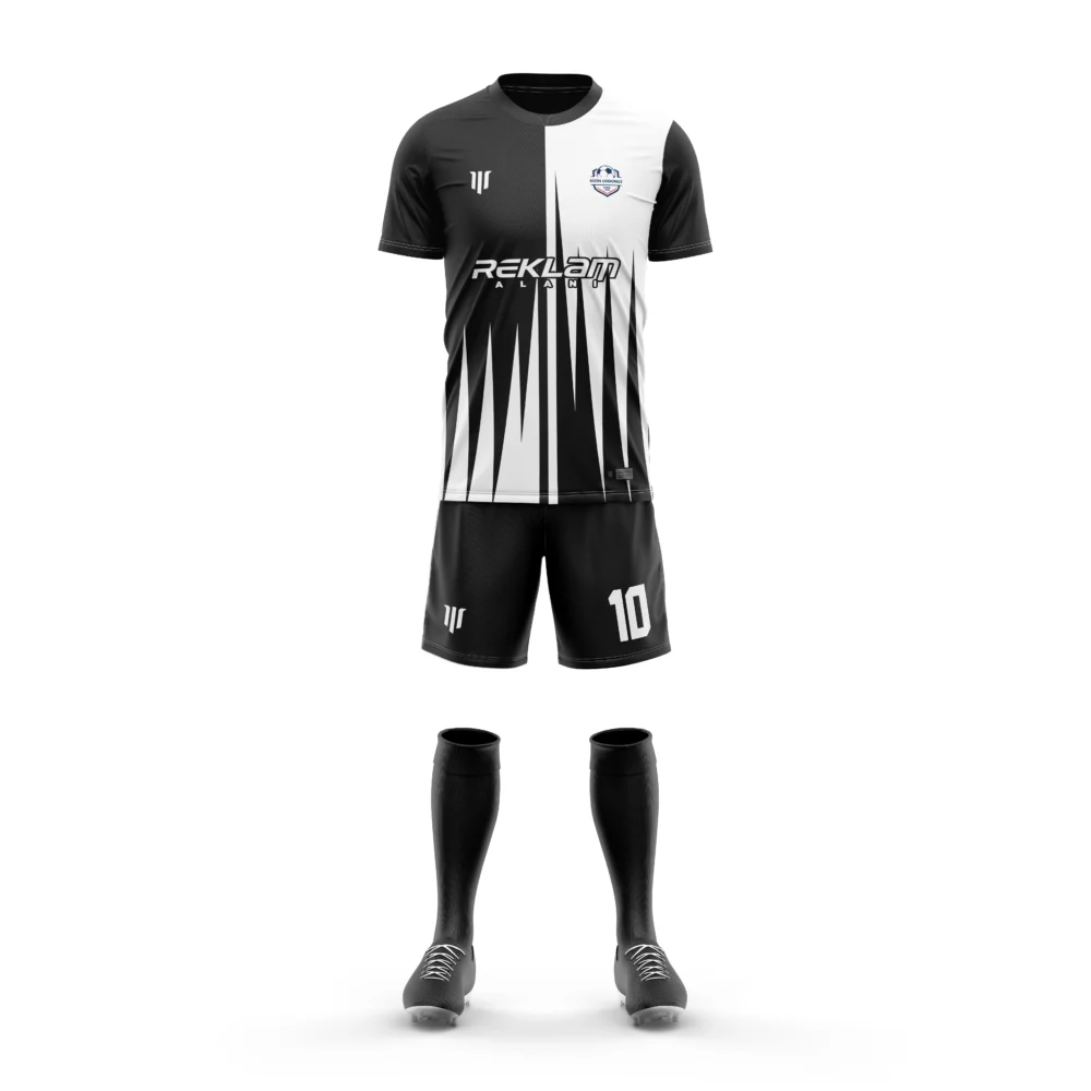 Marinspor Futbol Forma F033 Siyah-Beyaz