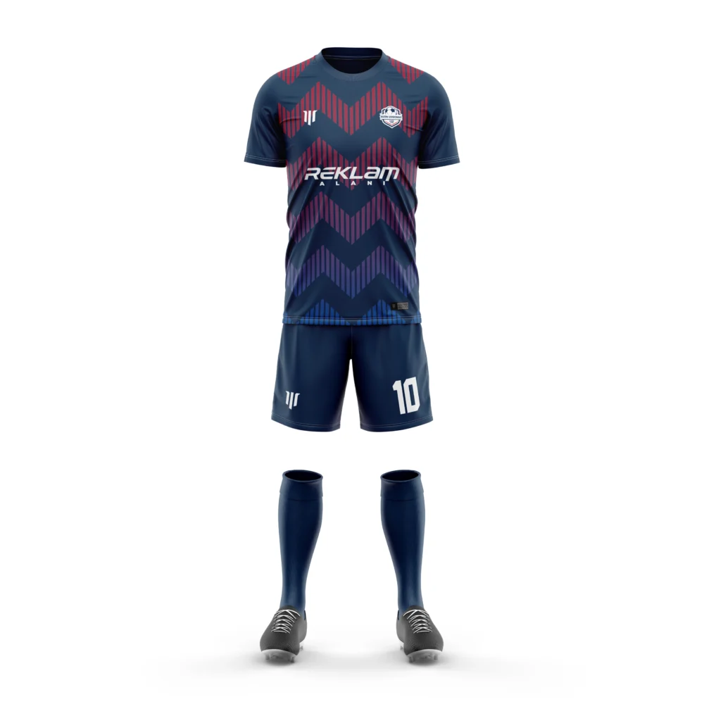 Marinspor Futbol Forma F034 Lacivert-Kırmızı