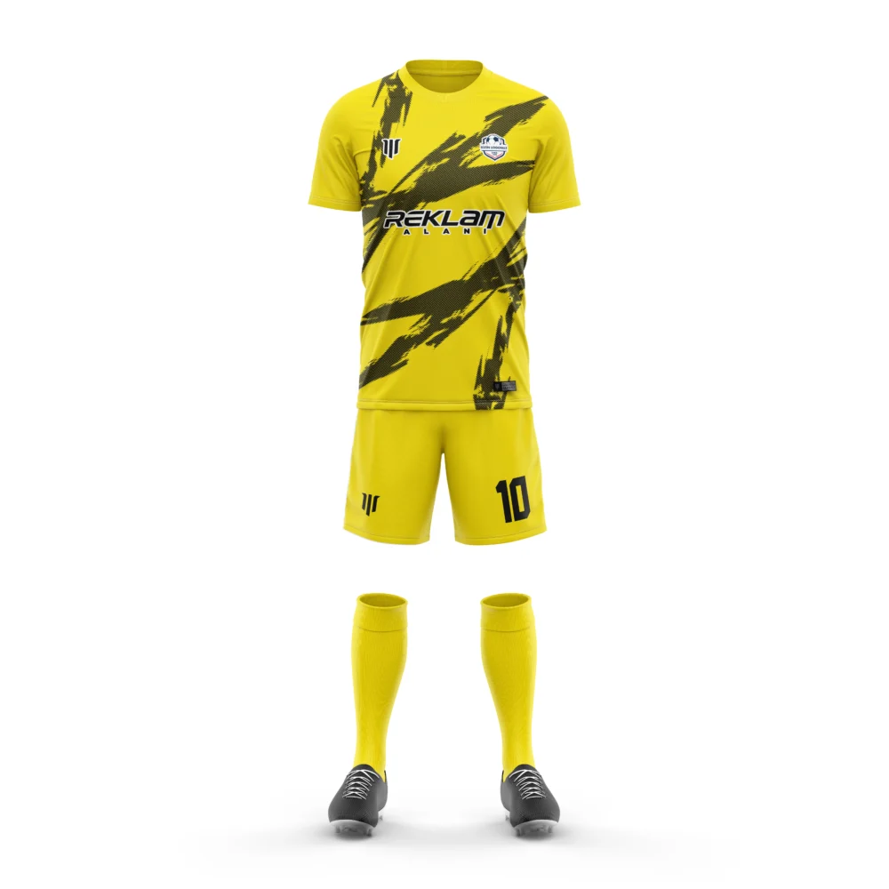 Marinspor Futbol Forma F035 Sarı-Siyah