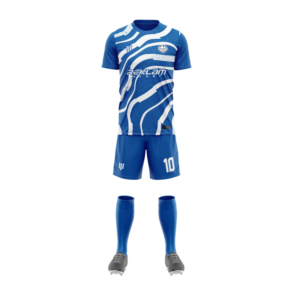 Marinspor Futbol Forma F036 Mavi-Beyaz