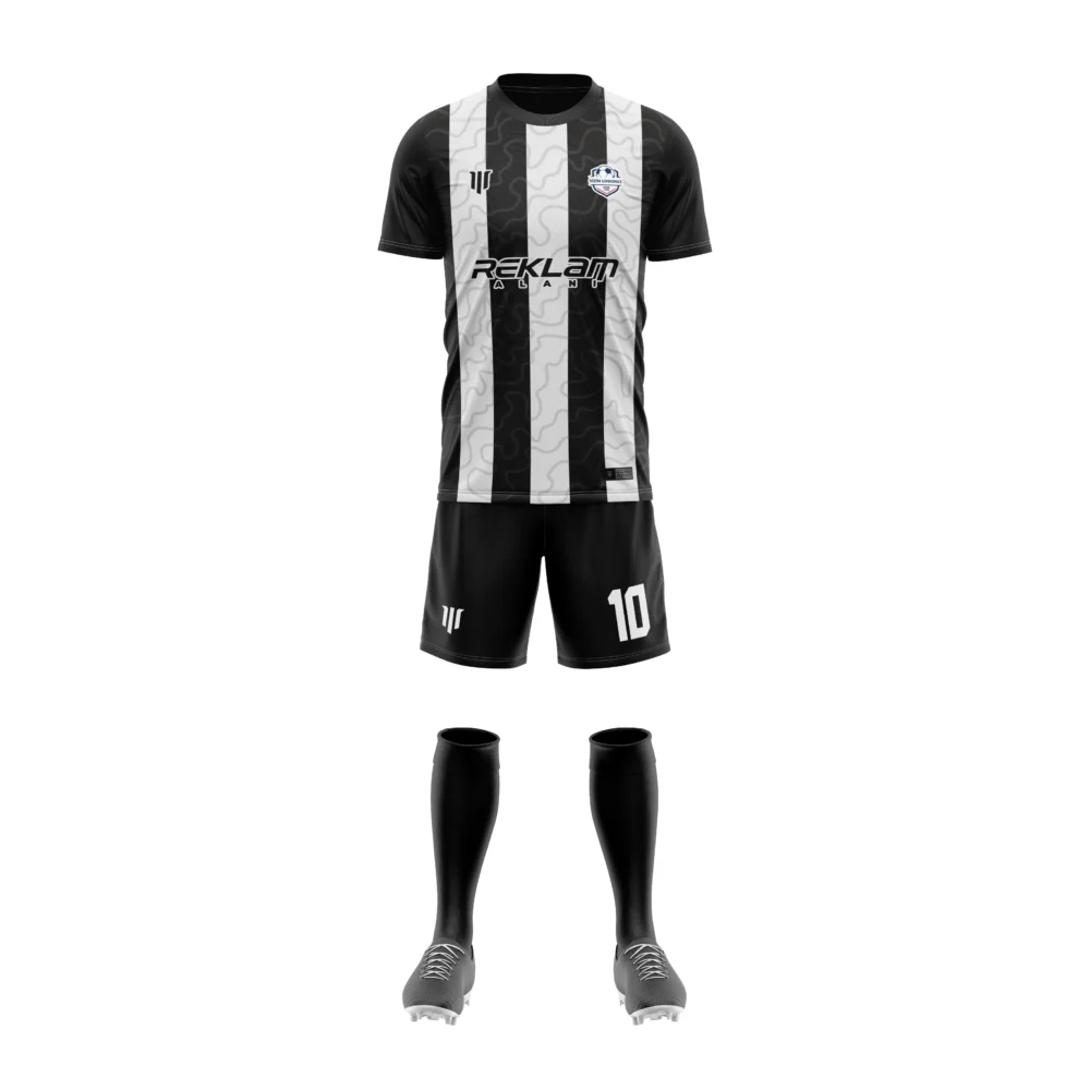 Marinspor Futbol Forma F041 Siyah-Beyaz