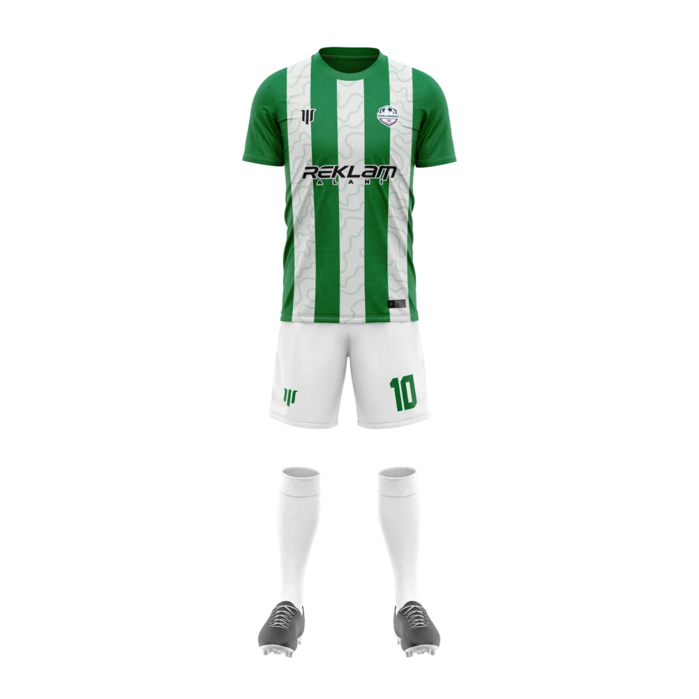 Marinspor Futbol Forma F041 Yeşil-Beyaz