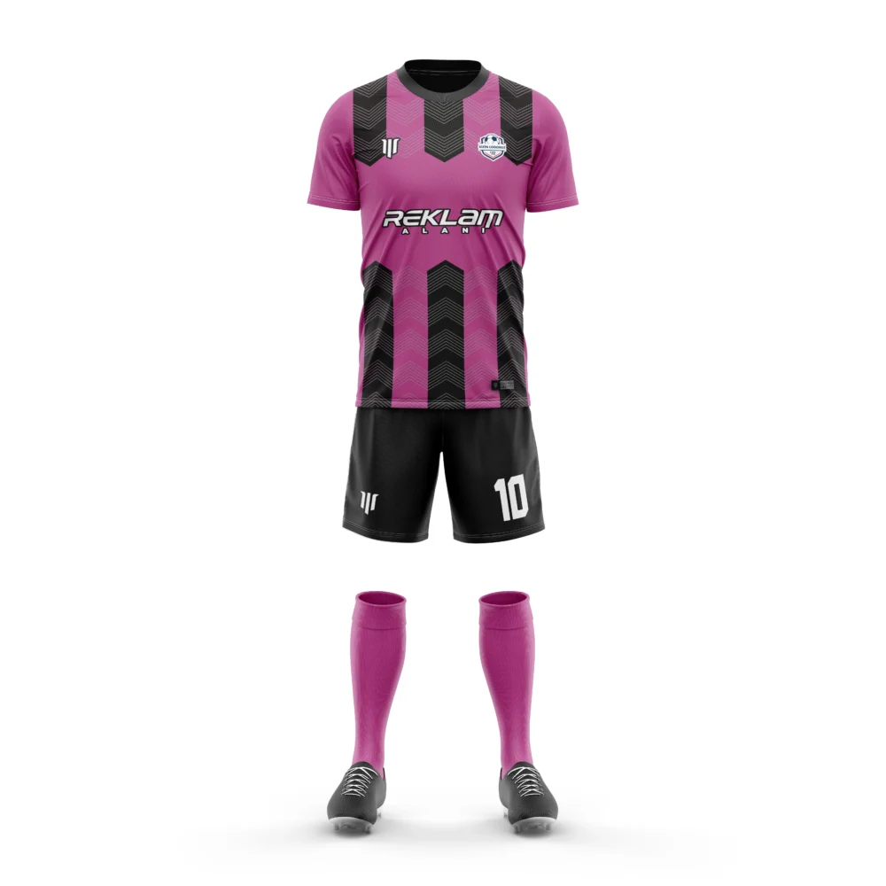 Marinspor Futbol Forma F044 Pembe-Siyah