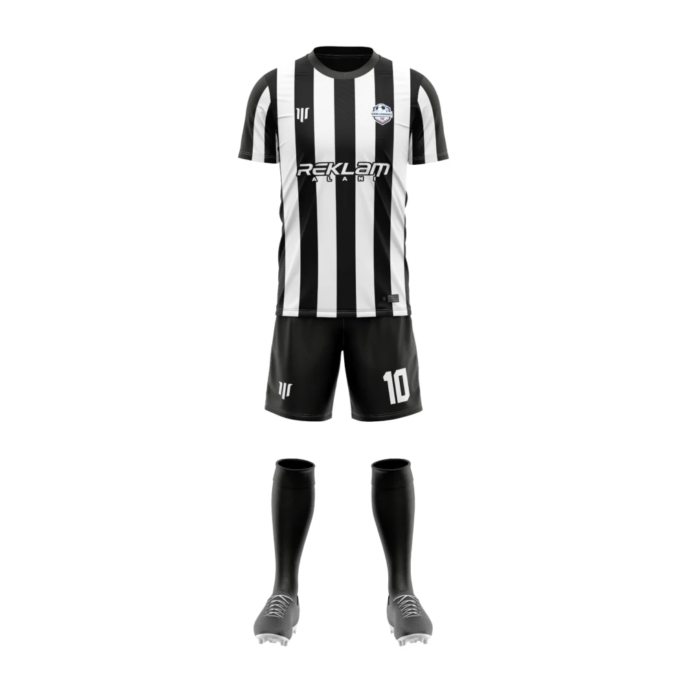 Marinspor Futbol Forma F052 Siyah-Beyaz